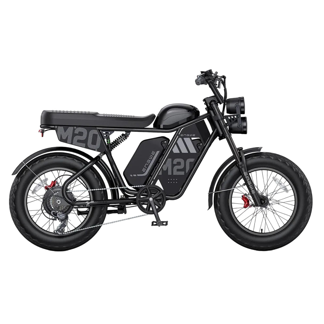 ENGWE M20 3.0| 3300W Moped-Style E-Bike- Combo Moped-Style Electric Bikes Single Battery/ Dual Batteries 6