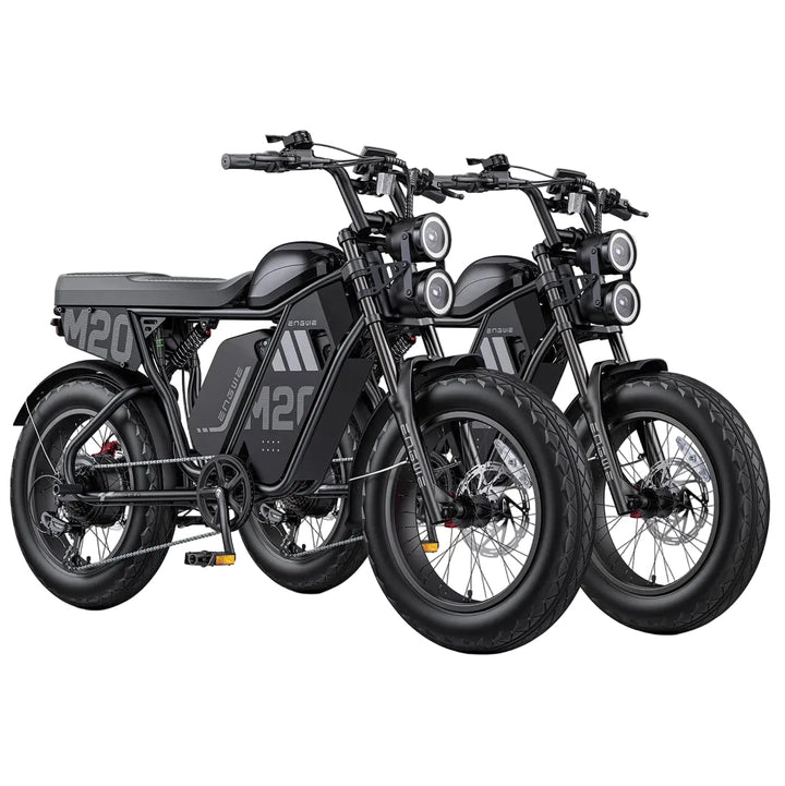 ENGWE M20 3.0| 3300W Moped-Style E-Bike- Combo Moped-Style Electric Bikes Dual Batteries-Combo 2
