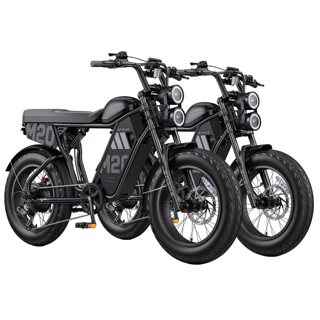 ENGWE M20 3.0| 3300W Moped-Style E-Bike- Combo Moped-Style Electric Bikes Single Battery-Combo 1