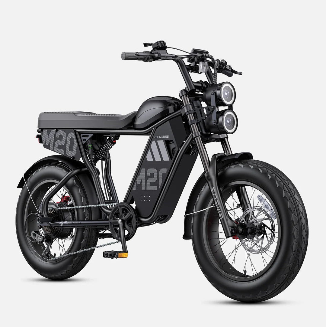 ENGWE M20 3.0| 3300W Moped-Style E-Bike- Combo Moped-Style Electric Bikes Single Battery/ Dual Batteries 5