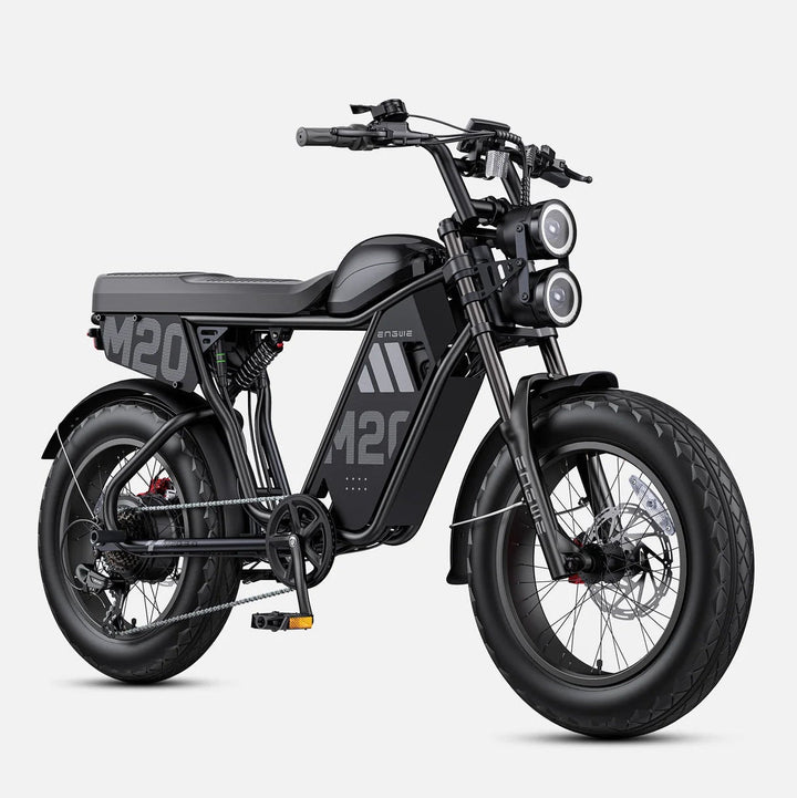 ENGWE M20 3.0| 3300W Moped-Style E-Bike- Combo Moped-Style Electric Bikes Single Battery/ Dual Batteries 5