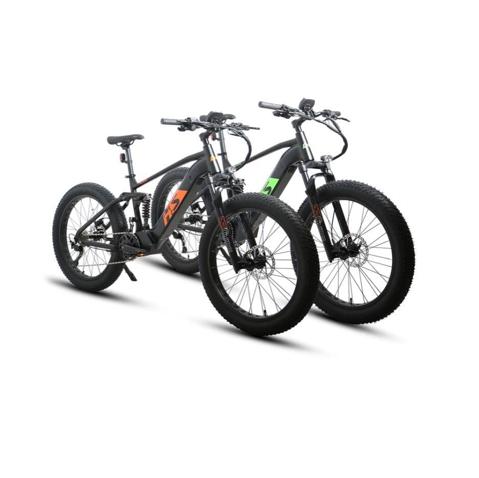 Eunorau 2* FAT-HS Hunter X8 EBike Bundle Eunorau Hunting & Fishing Electric Bikes 17" 1