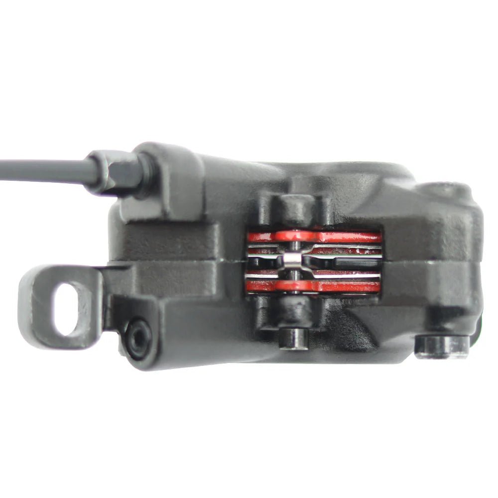 EUNORAU 4-Piston Hydraulic Brake Set with 203MM Disc Rotors Eunorau Batteries & Accessories 5