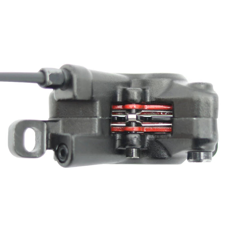EUNORAU 4-Piston Hydraulic Brake Set with 203MM Disc Rotors Eunorau Batteries & Accessories 5