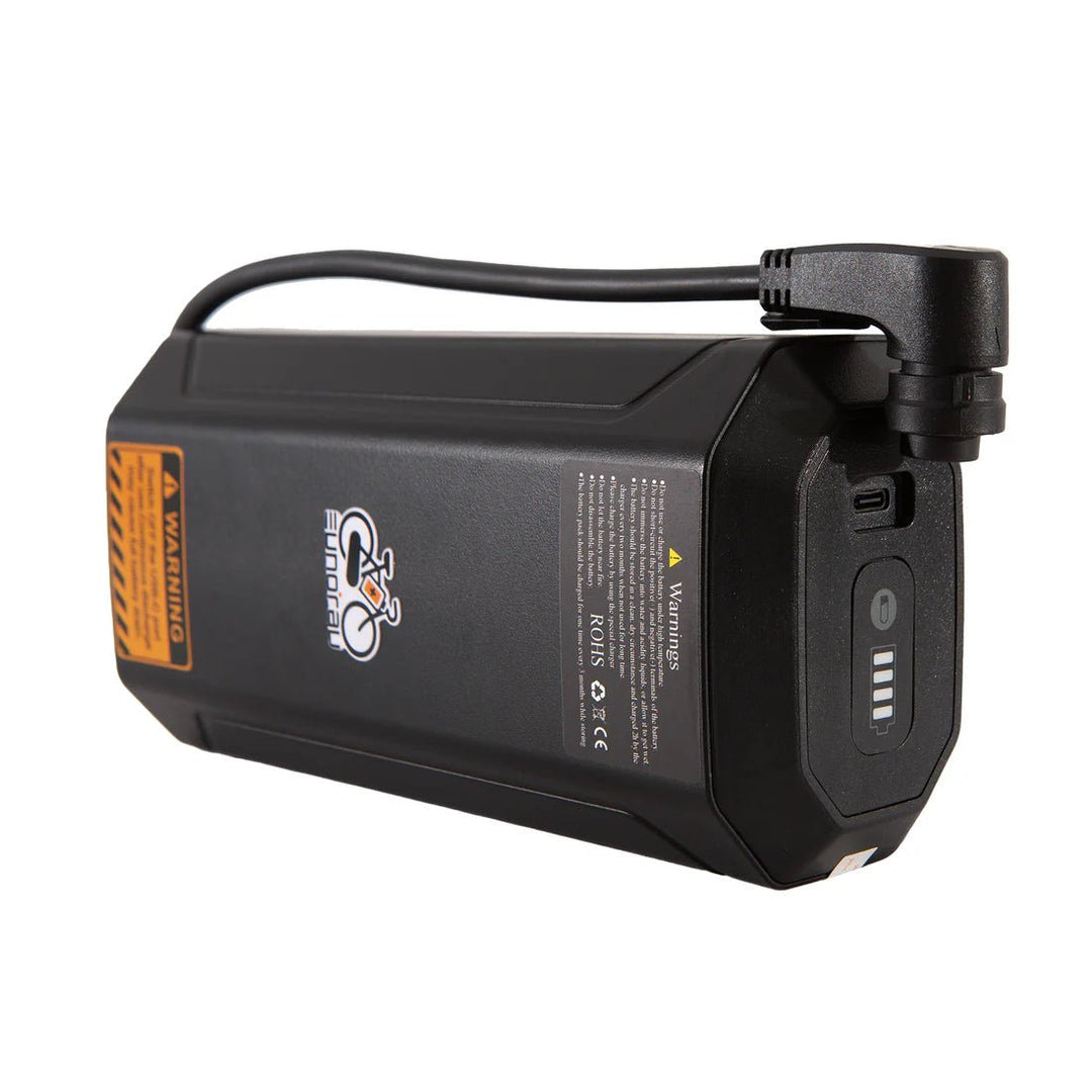 EUNORAU 48V5AH Secondary Ebike Battery with Type-C Port Hub Motors 3