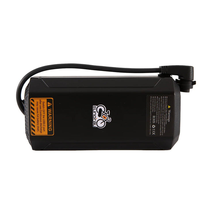 EUNORAU 48V5AH Secondary Ebike Battery with Type-C Port Hub Motors 4