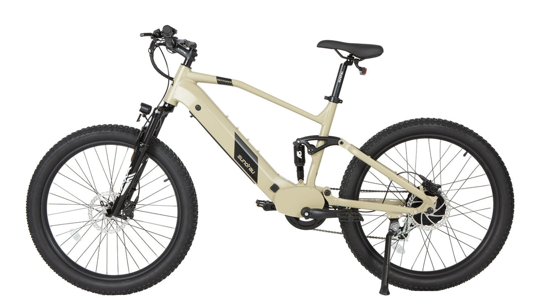 EUNORAU DEFENDER Fat Tire Electric Mountain bike (eMTB) Mountain Electric Bikes Army Green 10