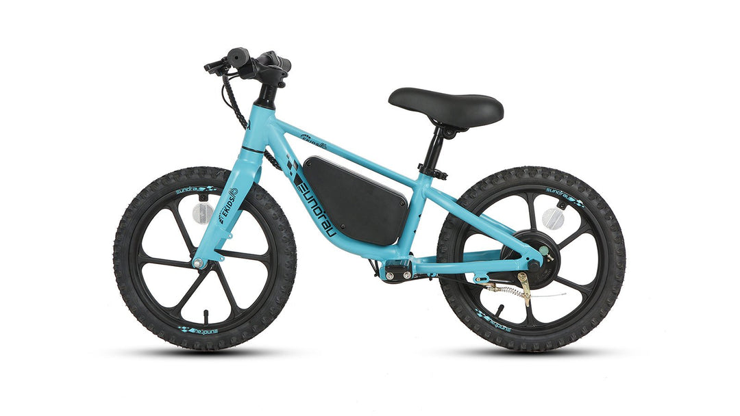 EUNORAU EKIDS16 1.0 Kids Balance EBike Kids Electric Bikes Obsidian 8
