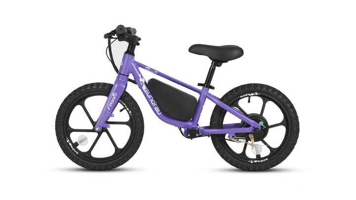 EUNORAU EKIDS16 1.0 Kids Balance EBike Kids Electric Bikes Obsidian 11
