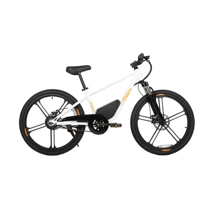 EUNORAU EKIDS24 1.0 Kids EBike Kids Electric Bikes Cloud White 10