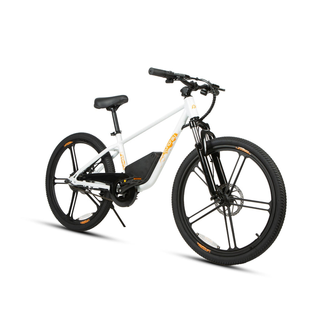 EUNORAU EKIDS24 1.0 Kids EBike Kids Electric Bikes Cloud White 5