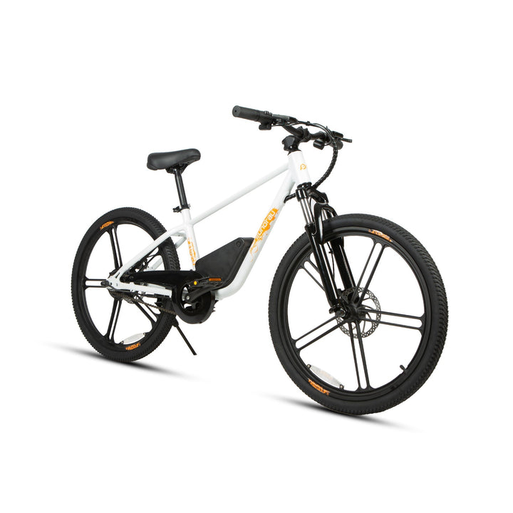 EUNORAU EKIDS24 1.0 Kids EBike Kids Electric Bikes Cloud White 5