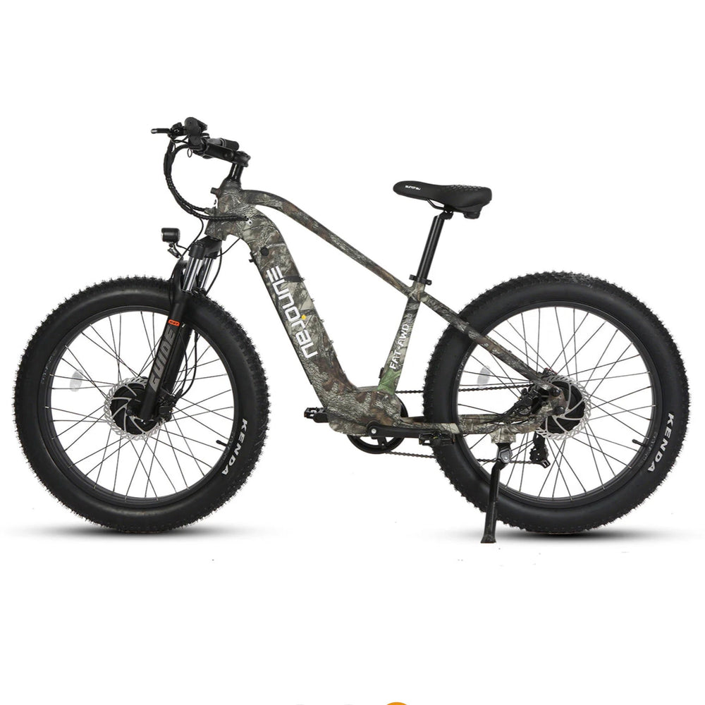 Eunorau FAT-AWD 2.0 Dual Haunting Fat Tire Ebike Eunorau Hunting & Fishing Electric Bikes Raven 2