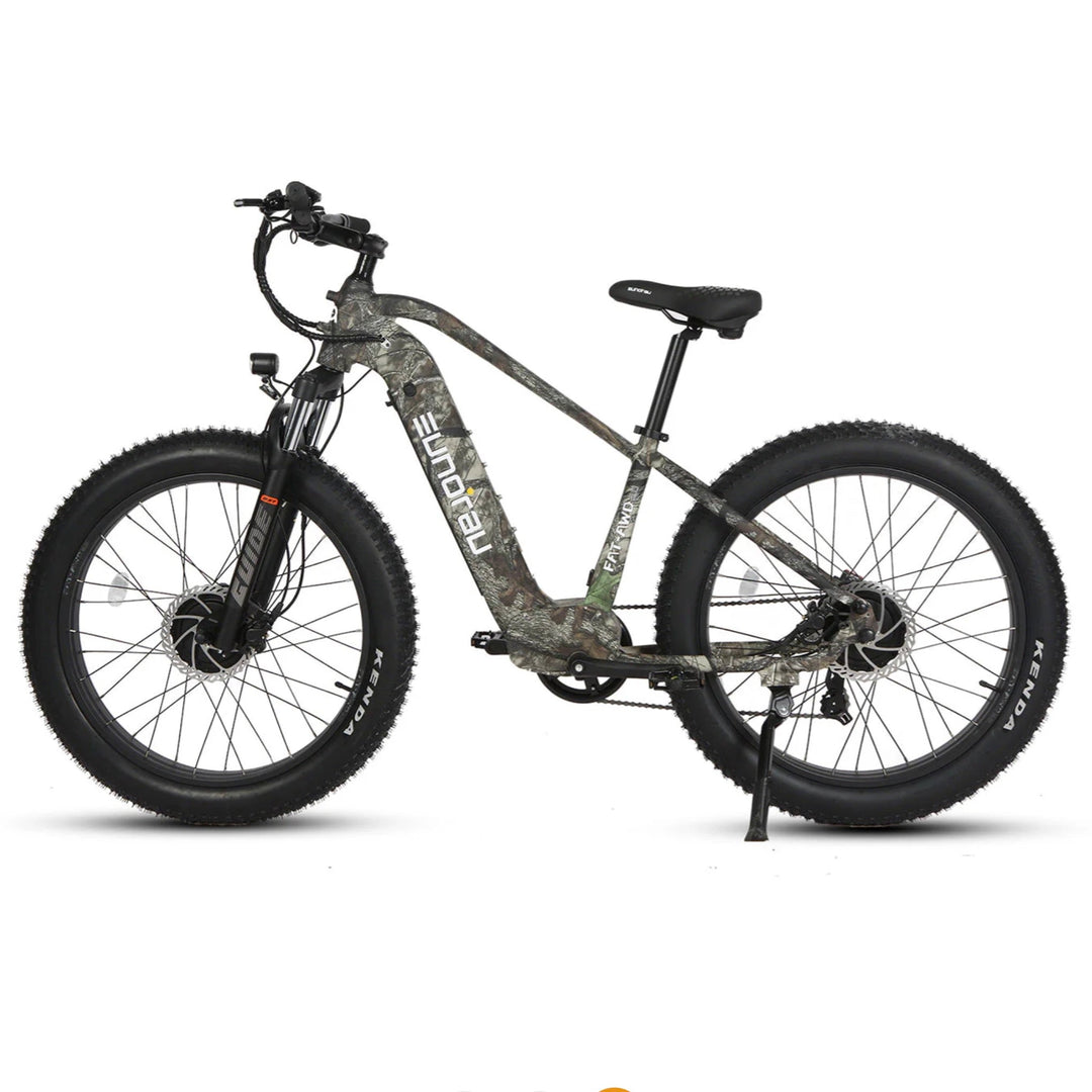Eunorau FAT-AWD 2.0 Dual Haunting Fat Tire Ebike Eunorau Hunting & Fishing Electric Bikes Raven 2
