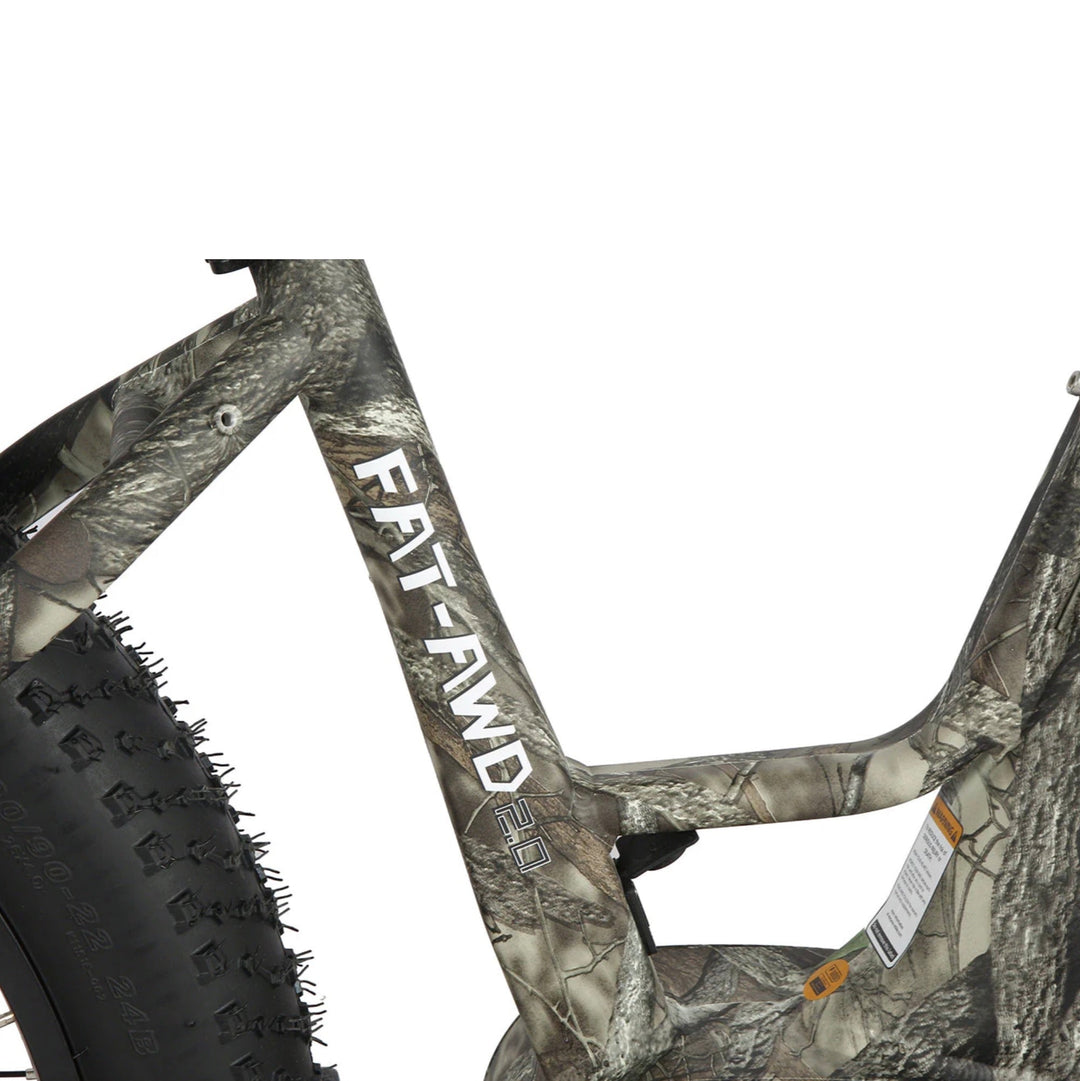 Eunorau FAT-AWD 2.0 Dual Haunting Fat Tire Ebike Eunorau Hunting & Fishing Electric Bikes Raven 15