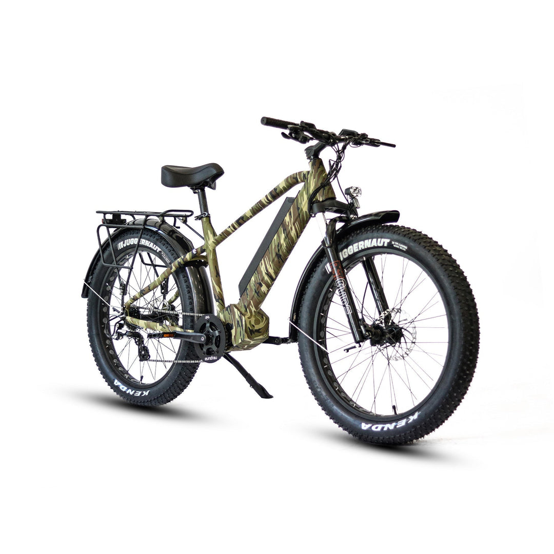 EUNORAU FAT-HD 1.0 Pro / Hunter X7 All Terrain Mountain EBike Electric Bicycle Gray 9