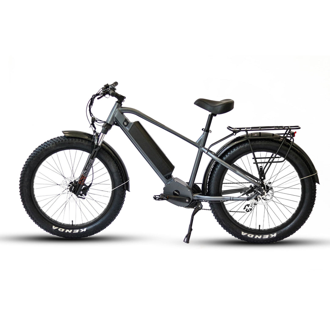 EUNORAU FAT-HD 1.0 Pro / Hunter X7 All Terrain Mountain EBike Electric Bicycle Gray 3