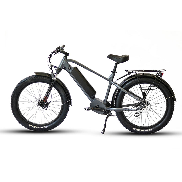 EUNORAU FAT-HD 1.0 Pro / Hunter X7 All Terrain Mountain EBike Electric Bicycle Gray 3