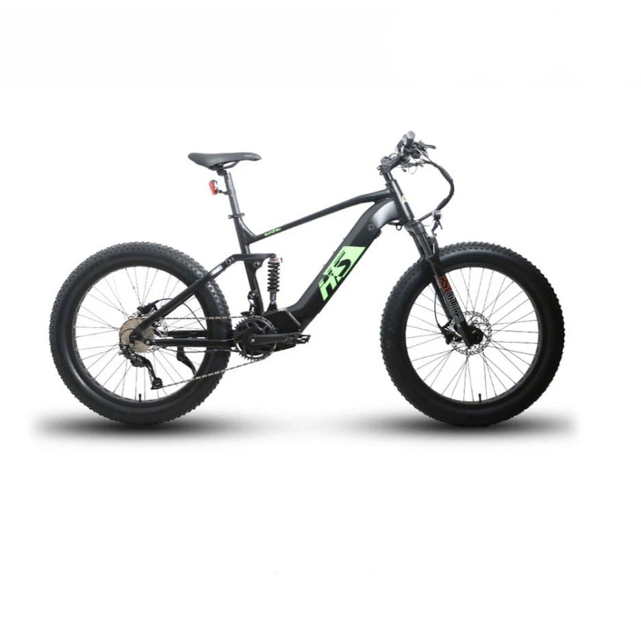 Eunorau FAT-HS Hunter X8+ DEFENDER-S Dual Motor AWD EBike Bundle Eunorau Hunting & Fishing Electric Bikes 17" 5