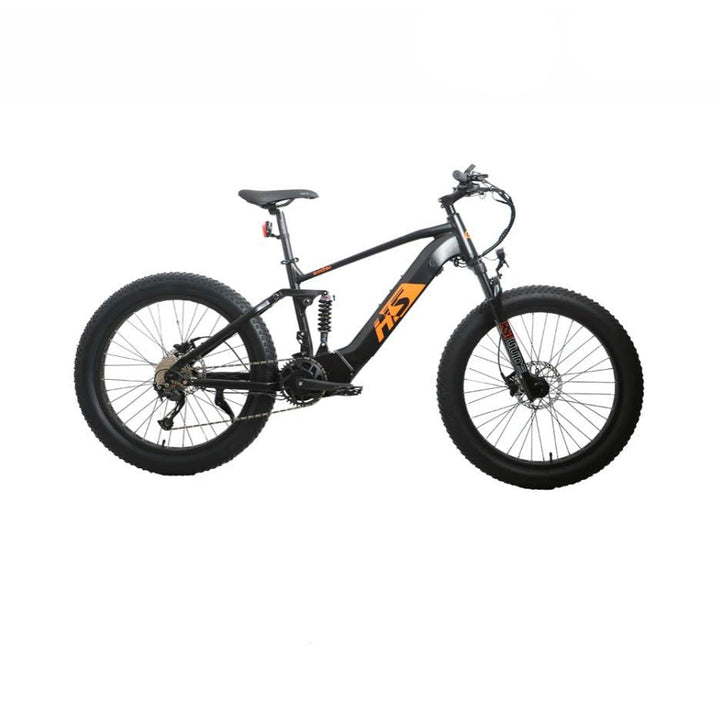Eunorau FAT-HS Hunter X8+ DEFENDER-S Dual Motor AWD EBike Bundle Eunorau Hunting & Fishing Electric Bikes 17" 4