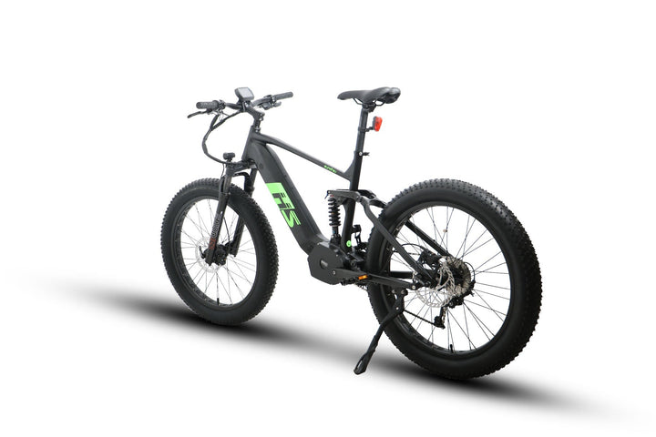 EUNORAU FAT-HS / Hunter X8 Full Suspension Hunting EBike Mountain Electric Bikes Black 10