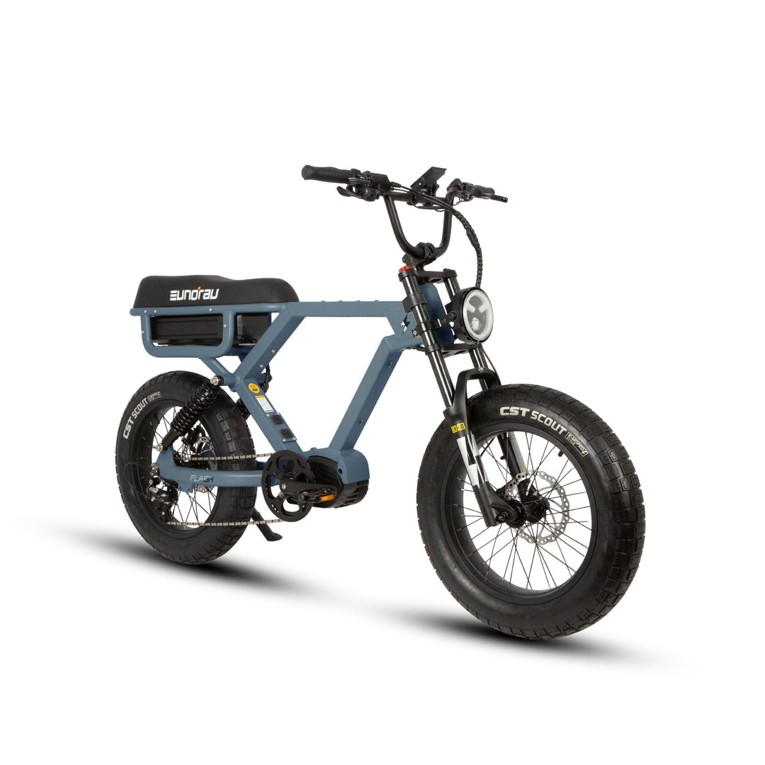 EUNORAU FLASH 2.0 Long Range City Commuter EBike Commuter Electric Bikes Moon Black 2