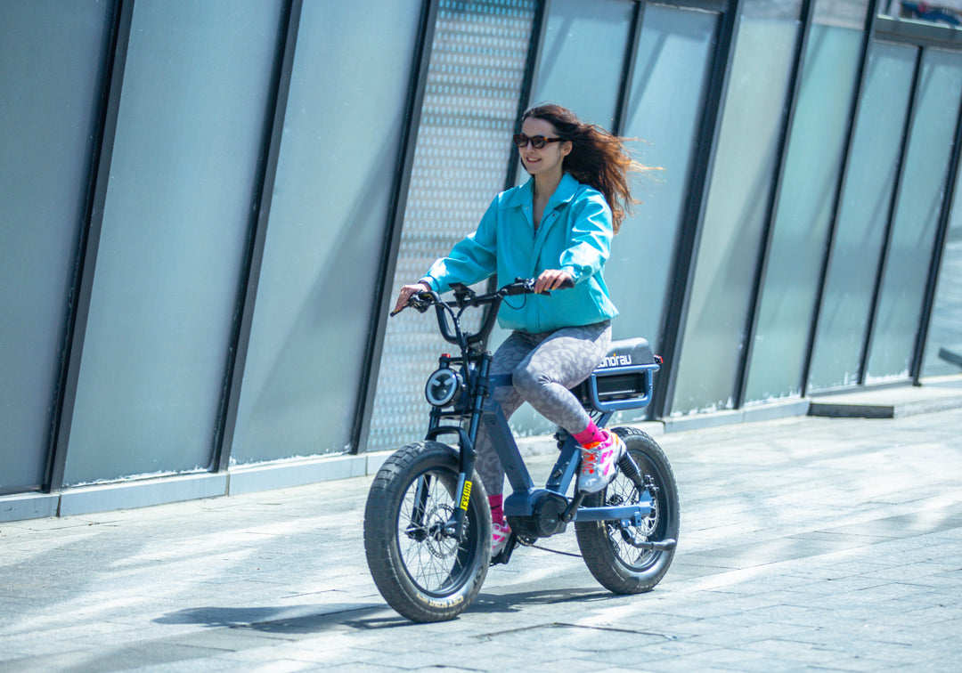 EUNORAU FLASH 2.0 Long Range City Commuter EBike Commuter Electric Bikes Moon Black 15