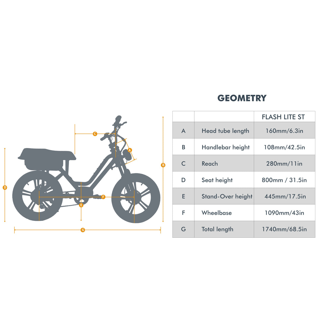 EUNORAU FLASH LITE ST 1.0 City Commuter eMoped EBike Commuter Electric Bikes Ivory 5