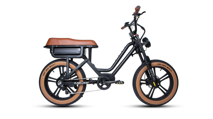 EUNORAU FLASH LITE ST 1.0 City Commuter eMoped EBike Commuter Electric Bikes Ivory 12