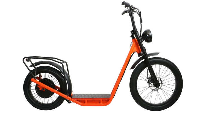 EUNORAU JUMBO EScooter Stand Up Electric Scooters Orange 3