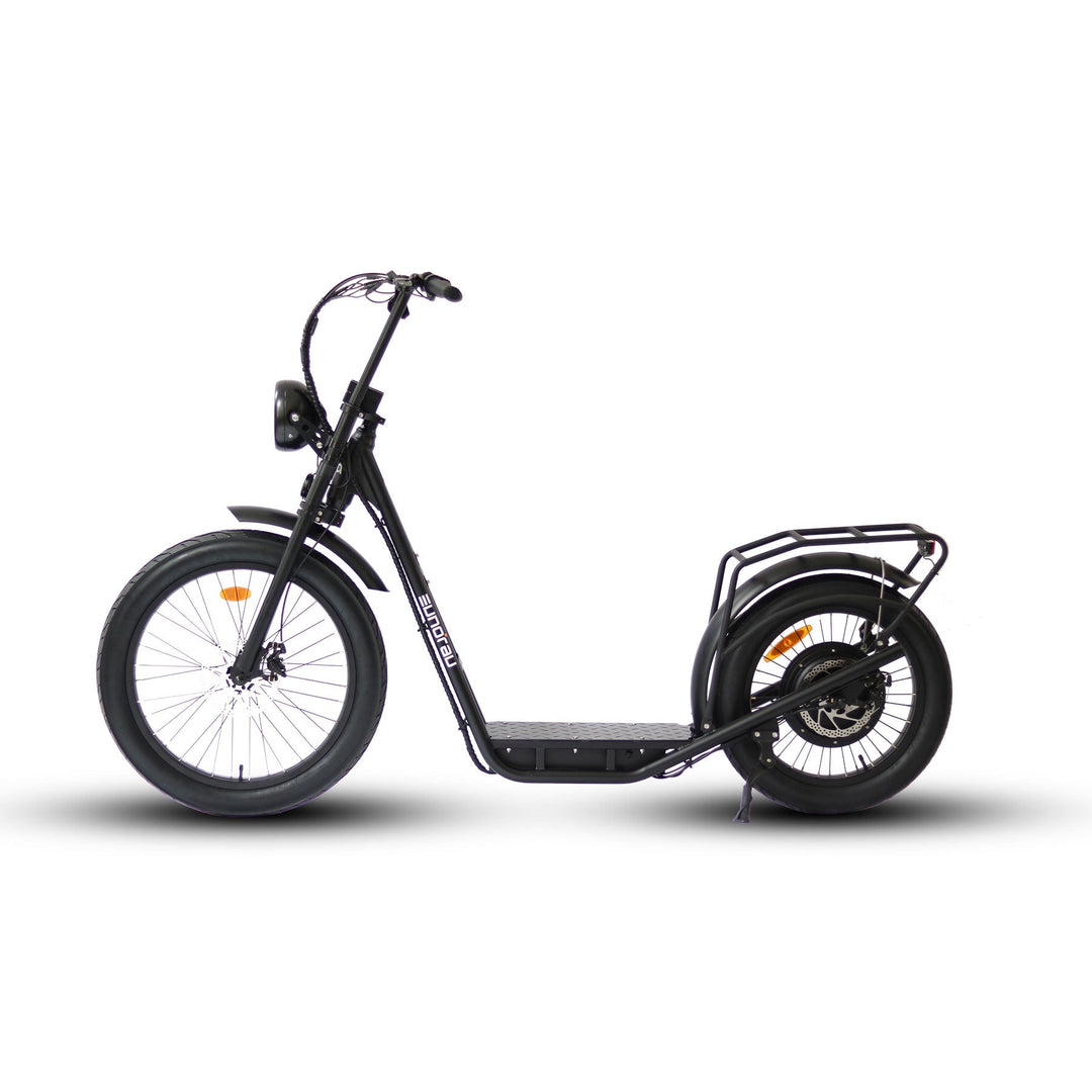 EUNORAU JUMBO EScooter Stand Up Electric Scooters Orange 8