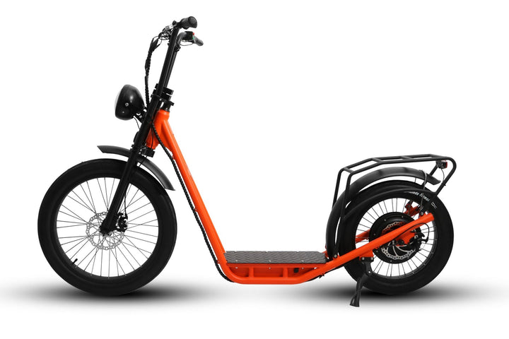 EUNORAU JUMBO EScooter Stand Up Electric Scooters Orange 5