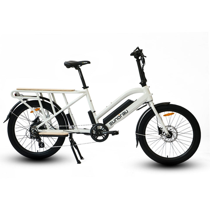 EUNORAU MAX-CARGO 2.0 Long Tail Cargo Ebike Cargo Electric Bikes Green 8