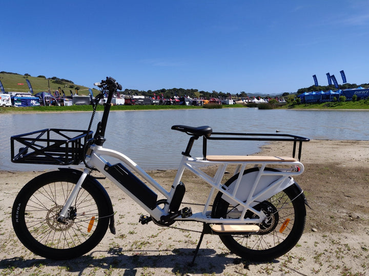 EUNORAU MAX-CARGO 2.0 Long Tail Cargo Ebike Cargo Electric Bikes Green 20