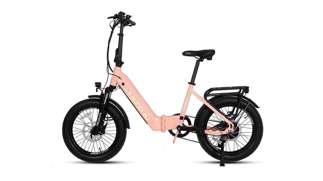EUNORAU META20 0.1 Foldable Dual Commuter Fat tire EBike Commuter Electric Bikes Alpine White 11