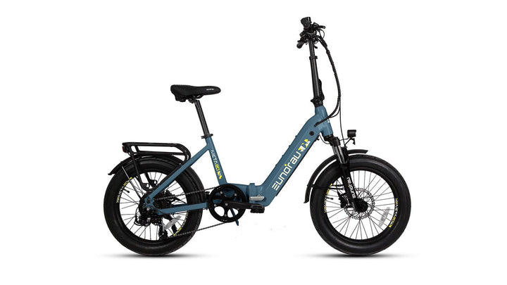EUNORAU META20 0.1 Foldable Dual Commuter Fat tire EBike Commuter Electric Bikes Alpine White 6