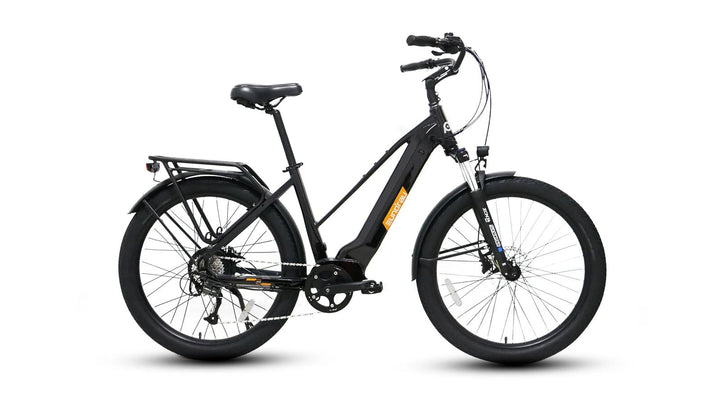 EUNORAU META275 1.0 Dual Battery City Commuter EBike Commuter Electric Bikes Black 3