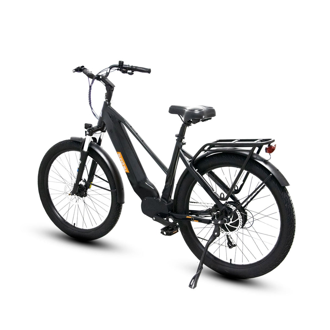 EUNORAU META275 1.0 Dual Battery City Commuter EBike Commuter Electric Bikes Black 5