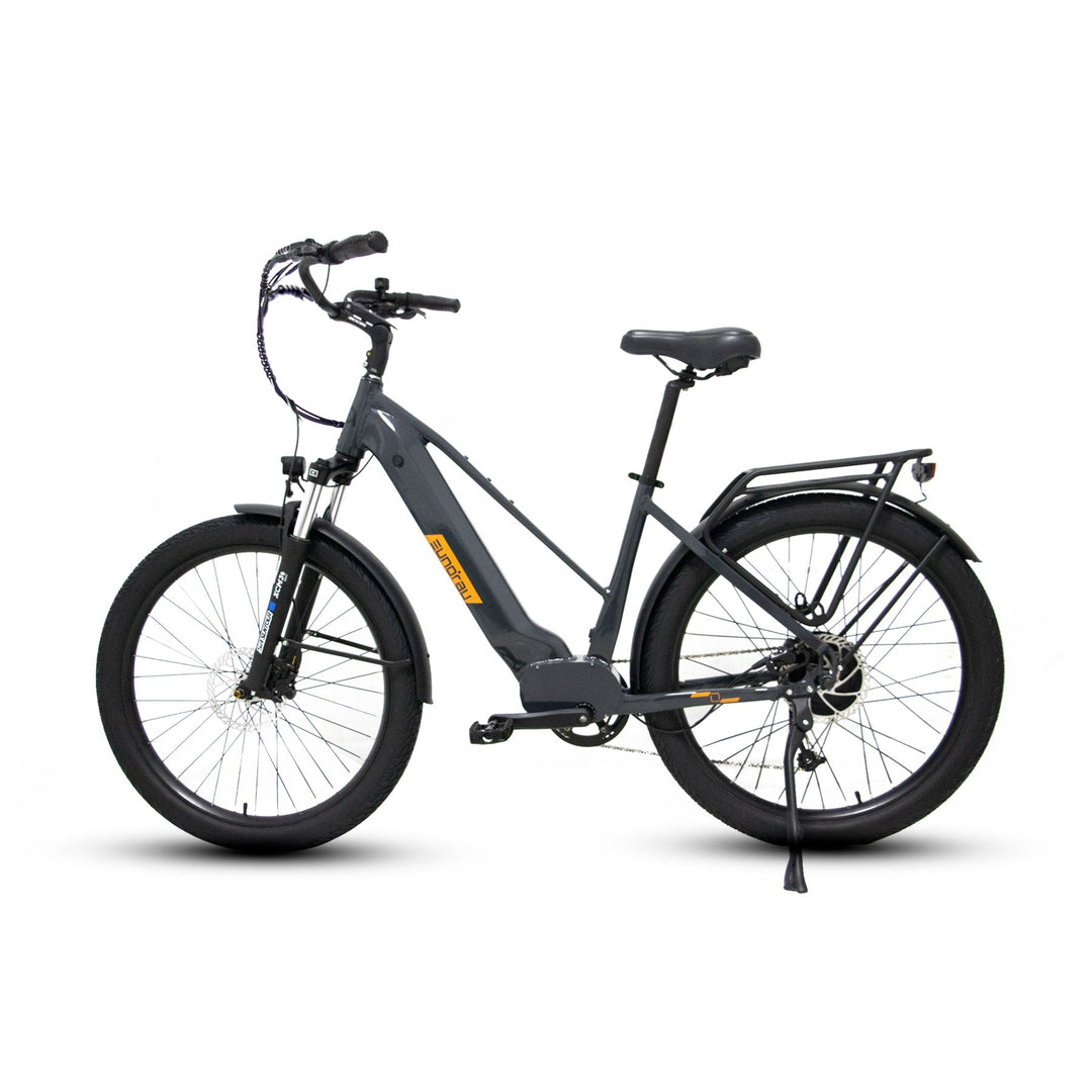 EUNORAU META275 1.0 Dual Battery City Commuter EBike Commuter Electric Bikes Black 9