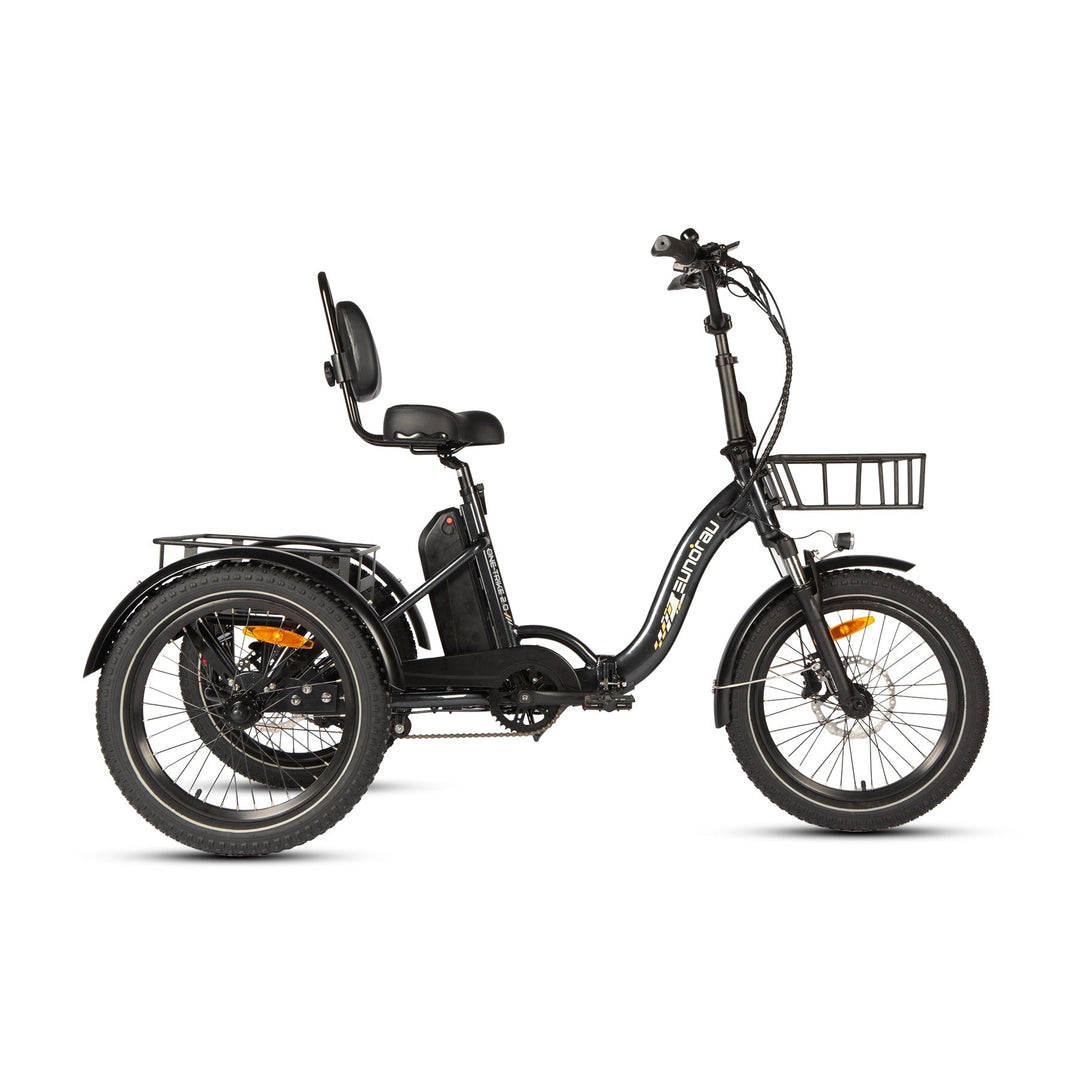 EUNORAU ONE-TRIKE 2.0 Foldable Trike with Rear Differential Folding Electric Trikes Deep Crimson 7