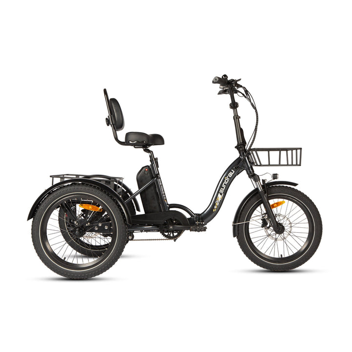 EUNORAU ONE-TRIKE 2.0 Foldable Trike with Rear Differential Folding Electric Trikes Deep Crimson 7