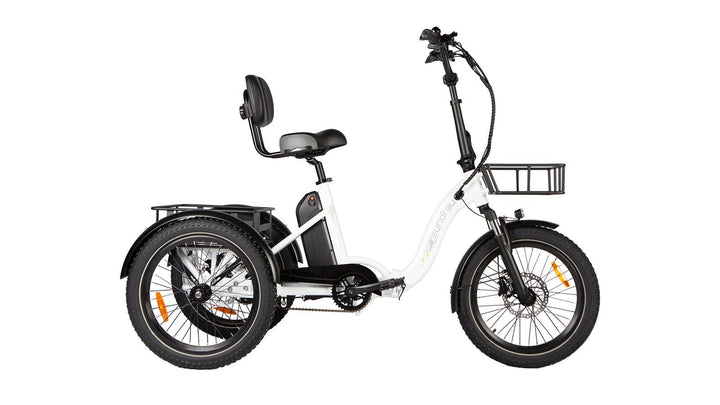 EUNORAU ONE-TRIKE 2.0 Foldable Trike with Rear Differential Folding Electric Trikes Deep Crimson 15