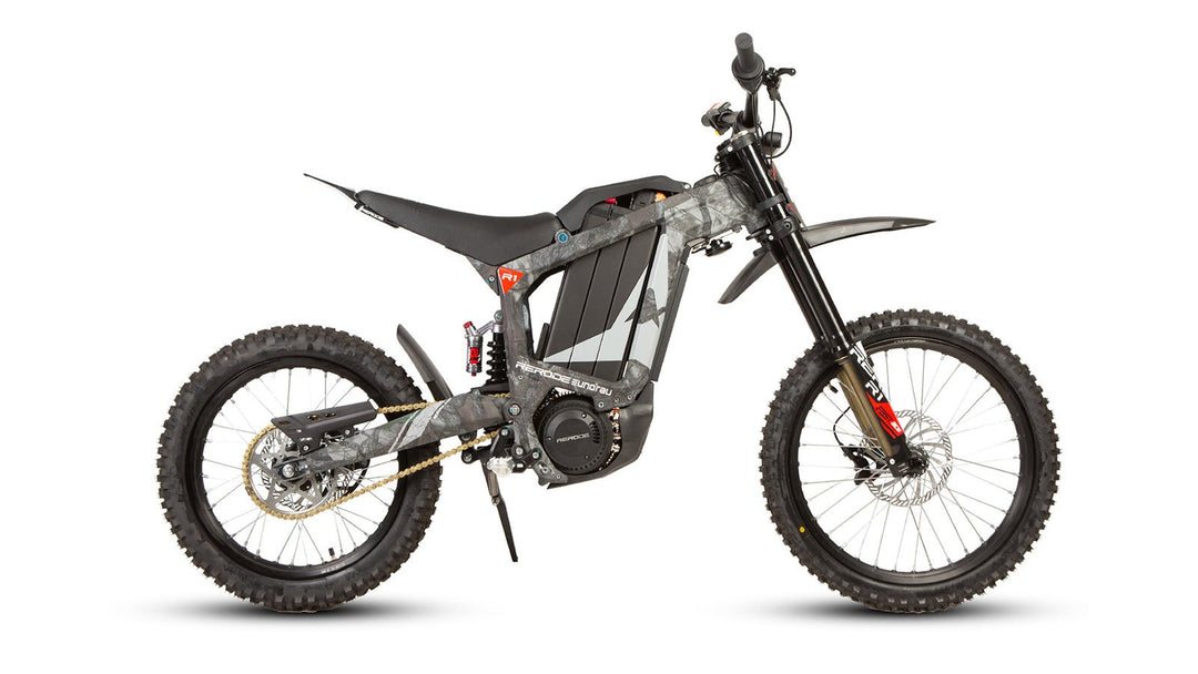EUNORAU R1 Dirt EBike Dirt Electric Bikes Silver 12