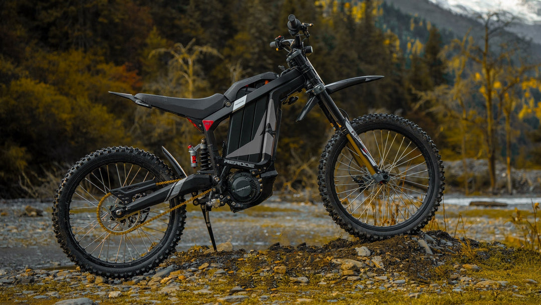 EUNORAU R1 Dirt EBike Dirt Electric Bikes Silver 13