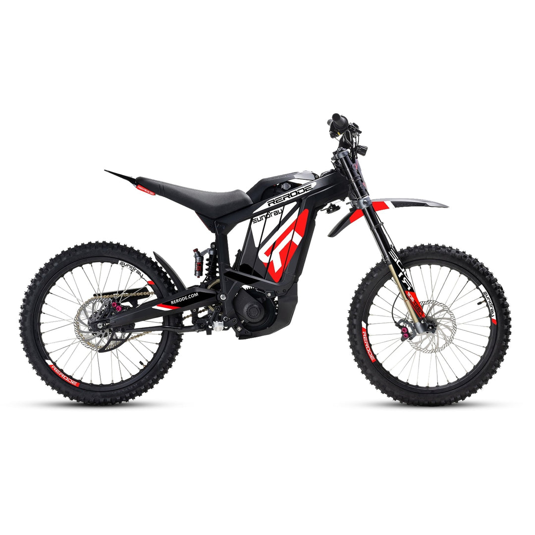 EUNORAU R1 Dirt EBike Dirt Electric Bikes Silver 6