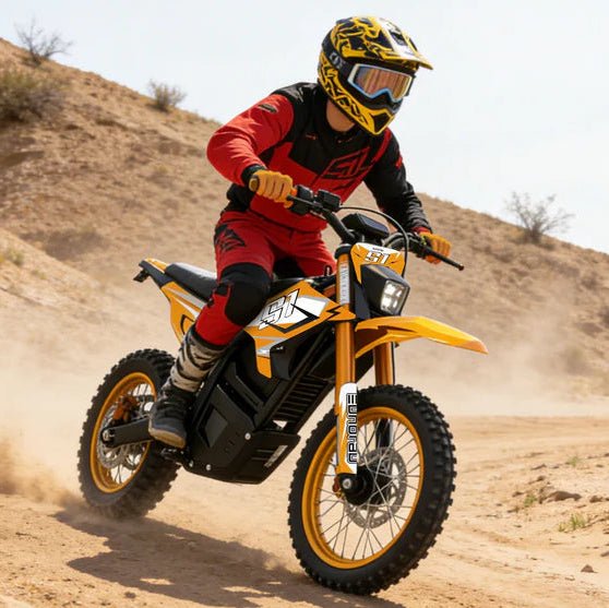 EUNORAU S1 Kids Dirt Bike Kids Electric Bikes Camouflage 6