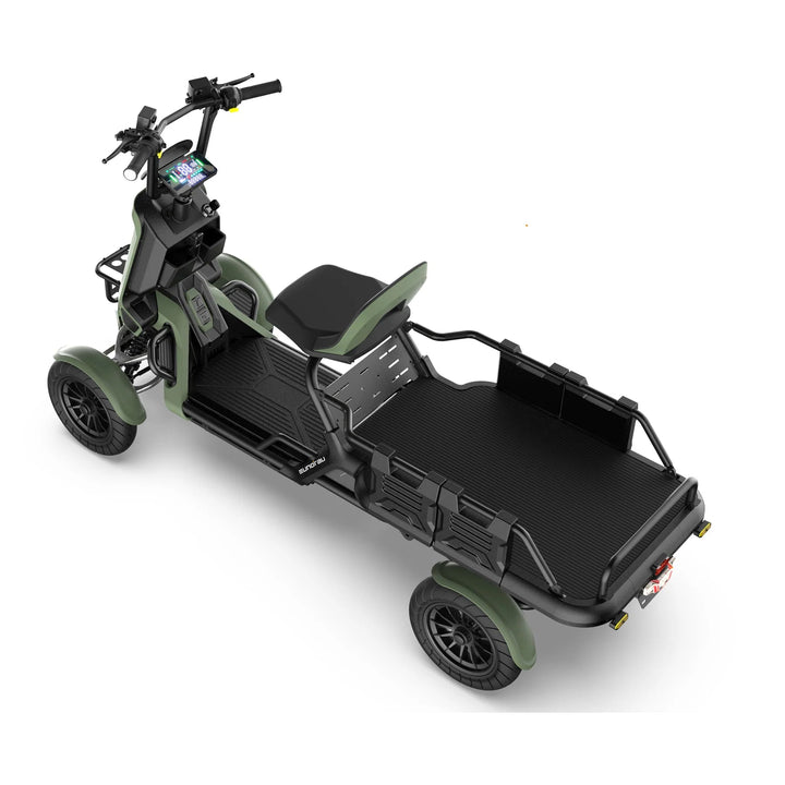 EUNORAU S1000 Utility Quad Vehicle ATVs, UTVs & Go-Karts Army Green 4