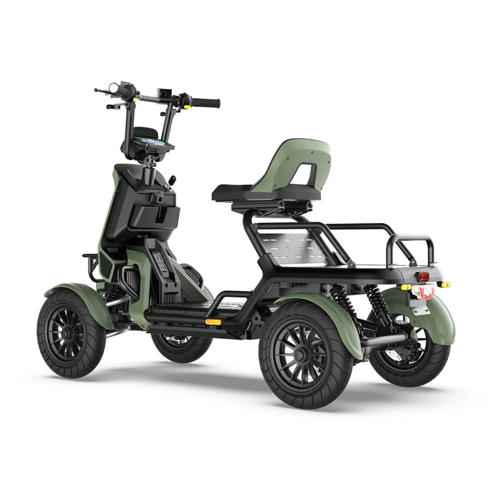 EUNORAU S500 Utility Quad Vehicle ATVs, UTVs & Go-Karts Army Green 3