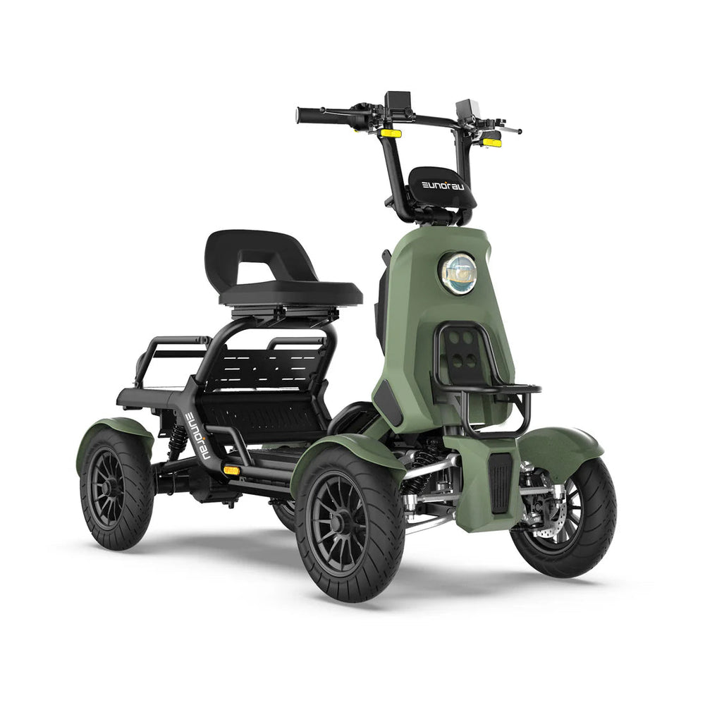 EUNORAU S500 Utility Quad Vehicle ATVs, UTVs & Go-Karts Army Green 2