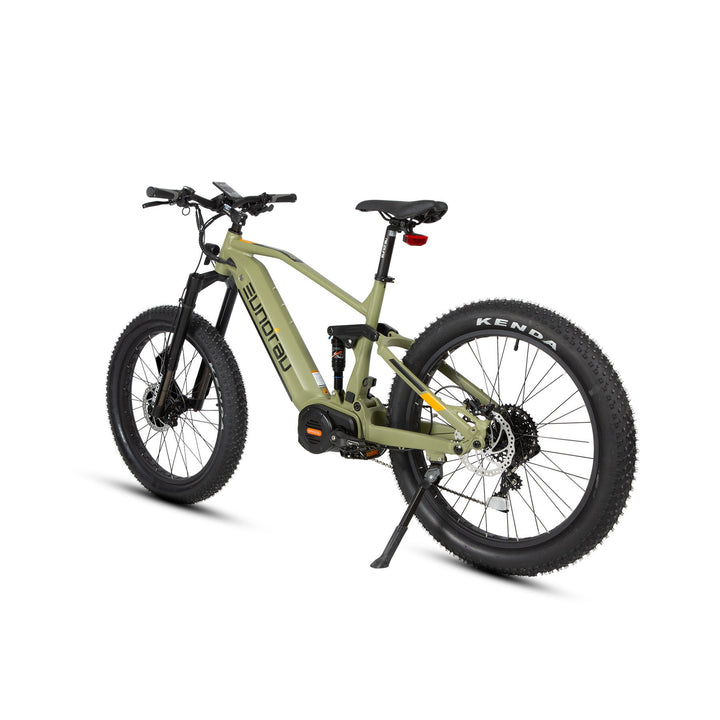 EUNORAU SPECTER-S 3.0 / Hunter X9 Hunting Fat Tire E-Bike Mountain Electric Bikes Army Green 9